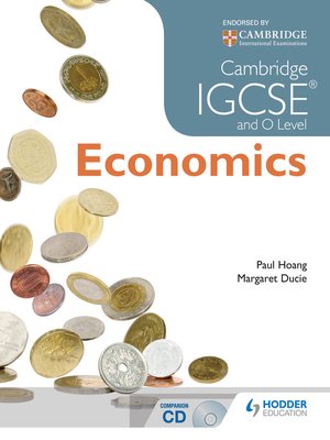 cover image of Cambridge IGCSE and O Level Economics